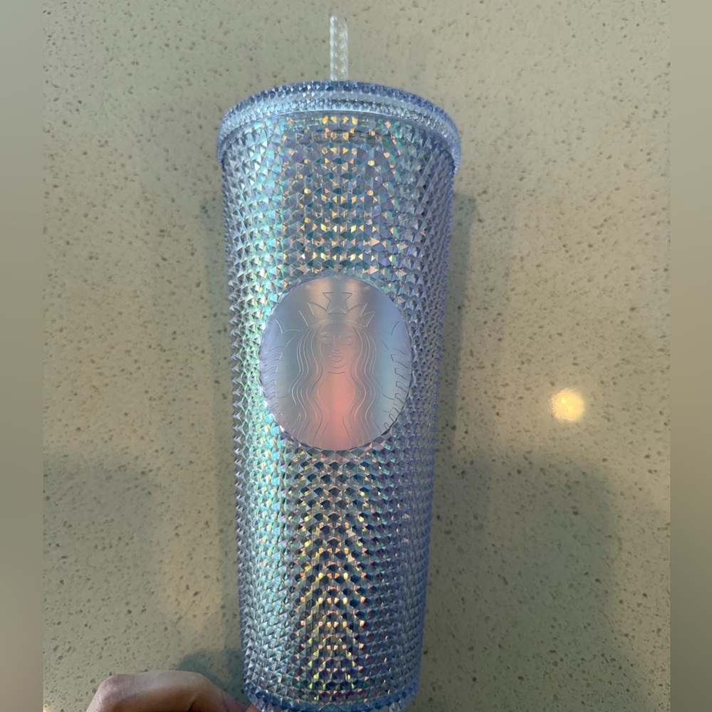 Starbucks Holographic Blue Tumbler